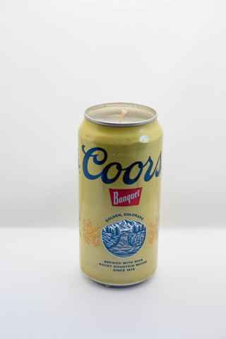 Coors Banquet Candle