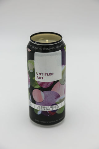 Untitled Art Marble Halva Imperial Stout Tall Boy Candle