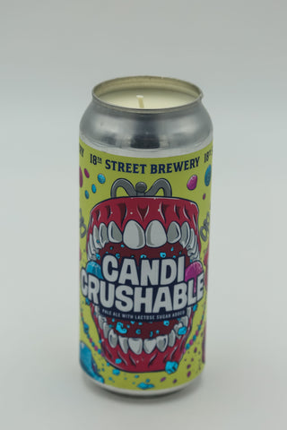 18th Street Brewing Candy Crushable Tall Boy Candle